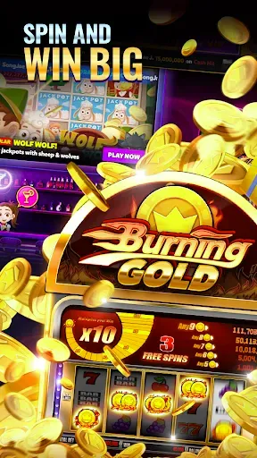 Скриншот 1 — Gold Party Casino : Slot Games