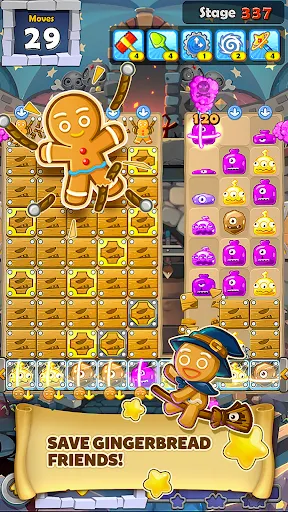 Скриншот 2 — MonsterBusters: Match 3 Puzzle