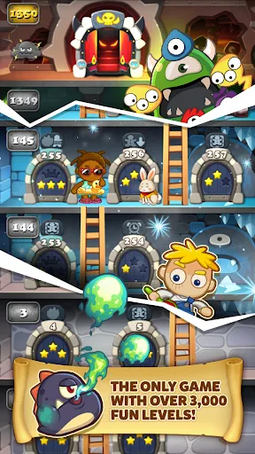 Скриншот 7 — MonsterBusters: Match 3 Puzzle