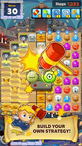 Скриншот 8 — MonsterBusters: Match 3 Puzzle