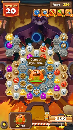 Скриншот 3 — Hexa Blast: три в ряд