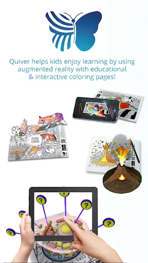 Скриншот 1 — Quiver - 3D Coloring App