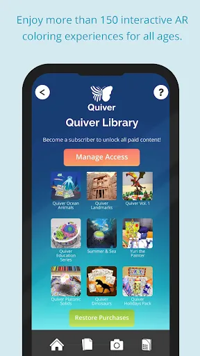 Скриншот 4 — Quiver - 3D Coloring App