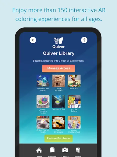 Скриншот 8 — Quiver - 3D Coloring App