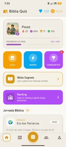 Скриншот 2 — Bíblia Sagrada Quiz