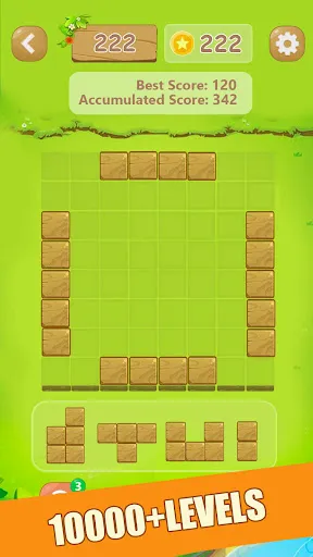 Скриншот 2 — Puzzle Green Blocks