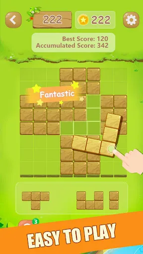 Скриншот 4 — Puzzle Green Blocks