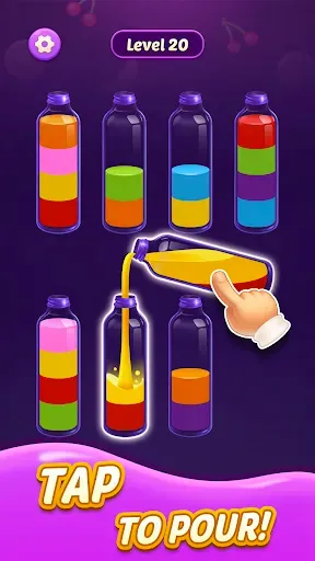 Скриншот 1 — Juicy Sort Puzzle