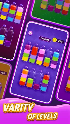 Скриншот 4 — Juicy Sort Puzzle
