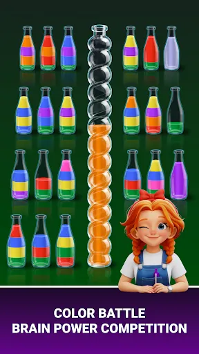 Скриншот 2 — Water Puzzle: Sort Color Jam