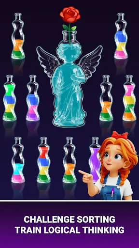 Скриншот 3 — Water Puzzle: Sort Color Jam