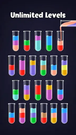 Скриншот 2 — Waterscapes - Color Sort Game