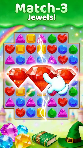 Скриншот 1 — Jewel Craze: Match 3 Puzzle