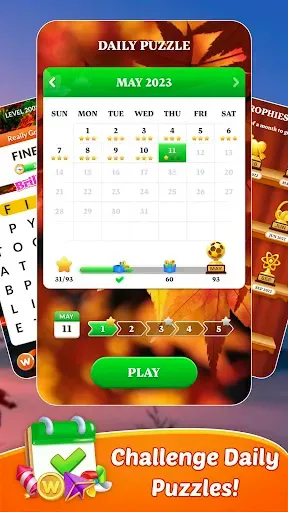 Скриншот 3 — Word Search Pop: Find Words