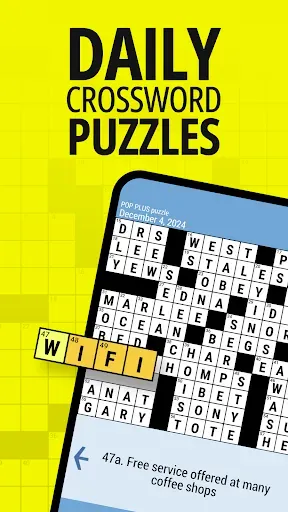 Скриншот 1 — Daily POP Crossword Puzzles