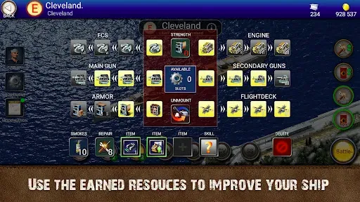 Скриншот 7 — Naval Warship Tactics: Online