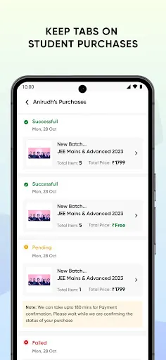 Скриншот 7 — PW Parent App