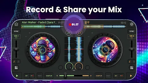 Скриншот 1 — DJ Mixer Auto ：Cutter & Merger