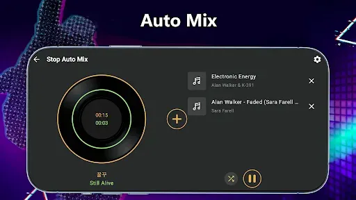 Скриншот 8 — DJ Mixer Auto ：Cutter & Merger