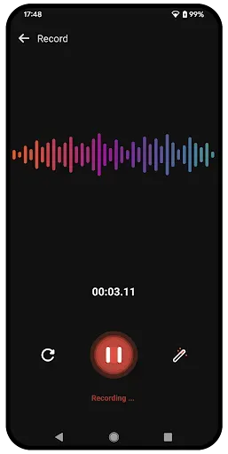 Скриншот 2 — Voice Changer with Effects