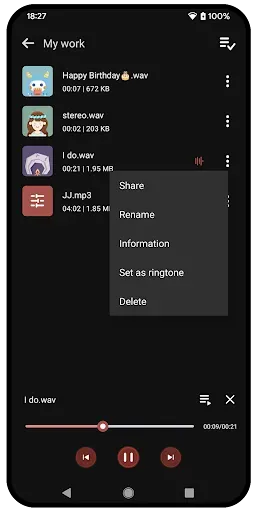 Скриншот 5 — Voice Changer with Effects