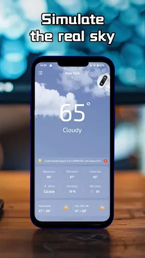 Скриншот 4 — AI Weather: Radar & Forecast