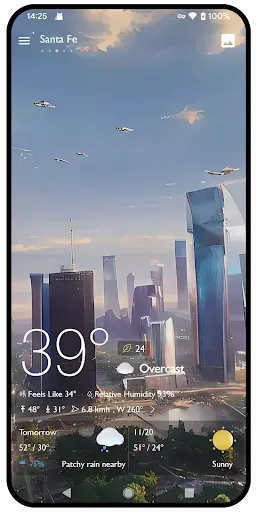 Скриншот 3 — Live Weather Forecast : VR