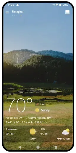 Скриншот 4 — Live Weather Forecast : VR