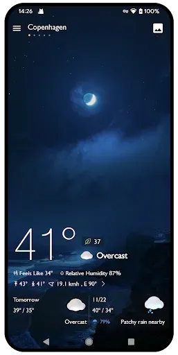 Скриншот 5 — Live Weather Forecast : VR