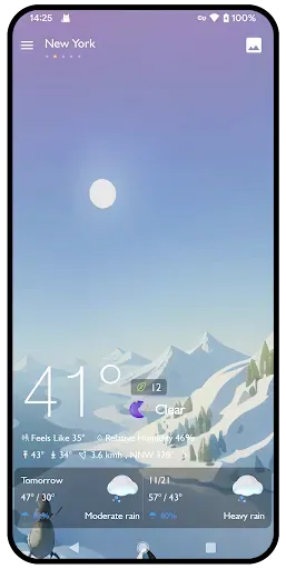 Скриншот 6 — Live Weather Forecast : VR