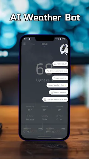 Скриншот 1 — AI Weather Forecast : Accurate