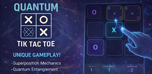 Скриншот 1 — Quantum Tic Tac Toe