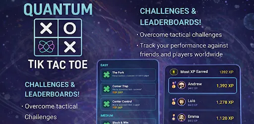 Скриншот 4 — Quantum Tic Tac Toe