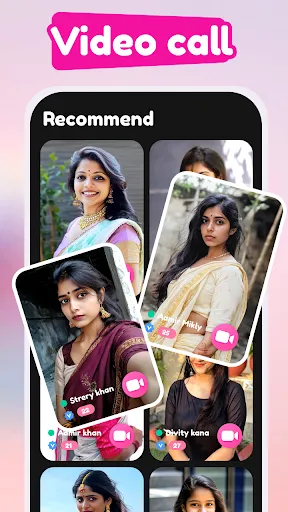 Скриншот 1 — PyaarHai-Video Call& Chat