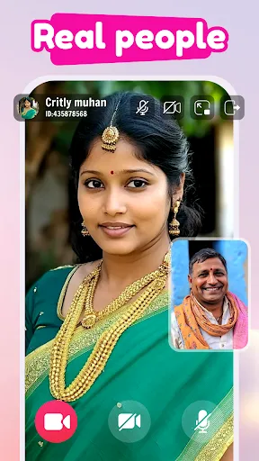 Скриншот 2 — PyaarHai-Video Call& Chat