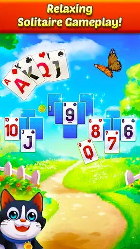 Скриншот 1 — Solitaire Garden Escapes