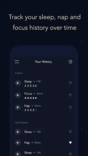 Скриншот 7 — Pzizz - Sleep, Nap, Focus