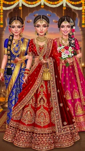 Скриншот 1 — Bridal Dress Up- Fashion Game