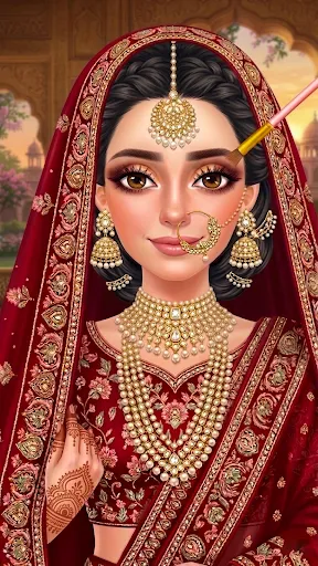 Скриншот 2 — Bridal Dress Up- Fashion Game