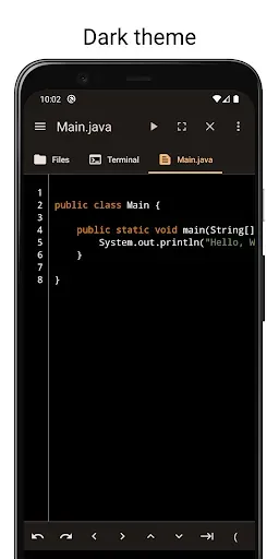 Скриншот 2 — JStudio - IDE for Java, Kotlin