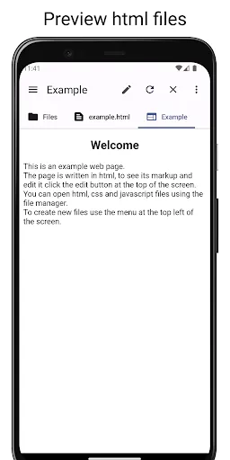 Скриншот 4 — WebCode - html, css, js ide