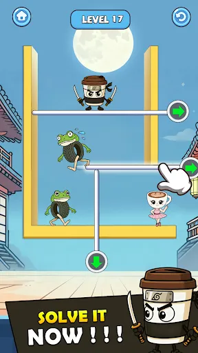 Скриншот 1 — Pull Pin Save-Relaxing Puzzle