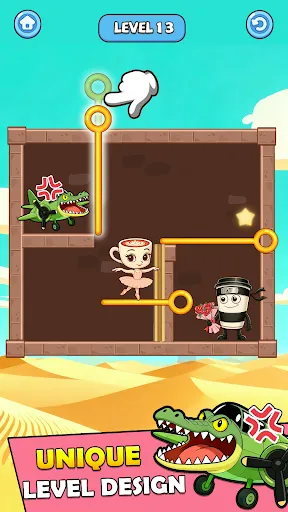 Скриншот 4 — Pull Pin Save-Relaxing Puzzle
