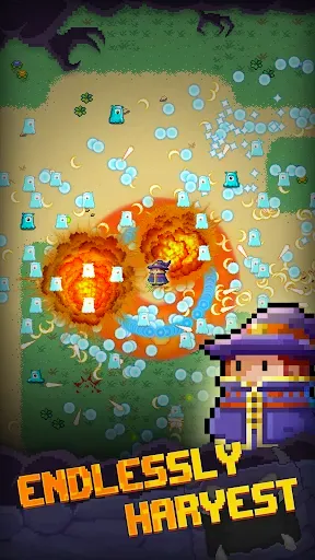 Скриншот 1 — Pixel Wizard: Dungeon Survivor