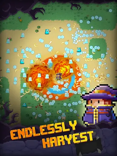Скриншот 6 — Pixel Wizard: Dungeon Survivor