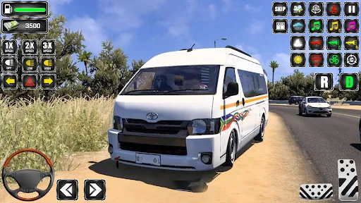 Скриншот 2 — City Van Driver Offline Games