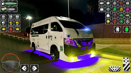 Скриншот 5 — City Van Driver Offline Games