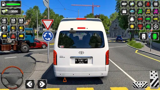 Скриншот 6 — City Van Driver Offline Games