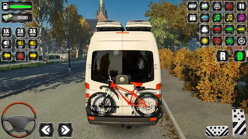 Скриншот 7 — City Van Driver Offline Games