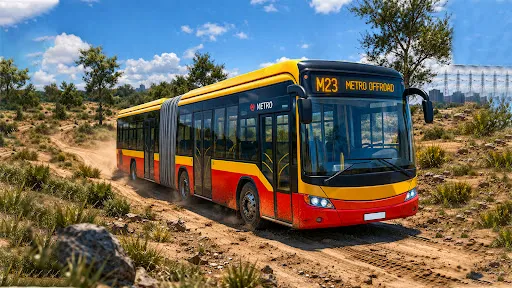 Скриншот 2 — Metro Bus Game Public Transit
